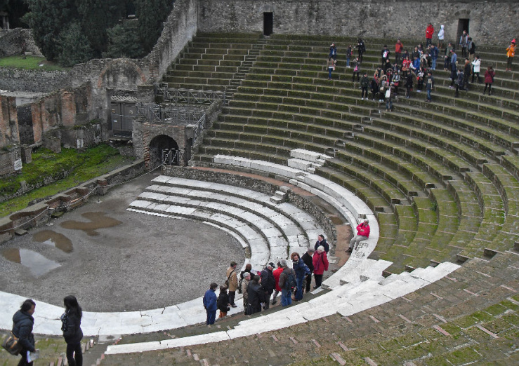 Theatre at Pompeii