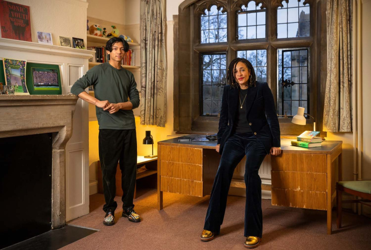Zadie Smith and Romeo Liyan