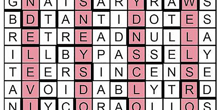 Crossword solution