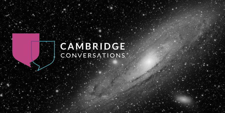 Milky Way with Cambridge Conversations Logo