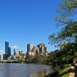 Yarra River & City Skyline