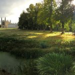 The Backs of Cambridge looking over Kings College