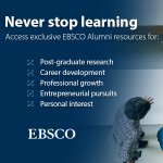 EBSCO Alumni Database Banner