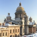 St Petersburg in winter