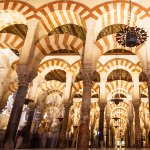 Interior of The Cathedral and former Great Mosque of Cordoba