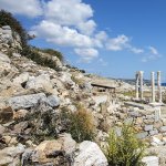 Ancient Ruins in the ancient city of Knidos