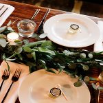Dinner table setting