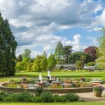 View of Botanic Gardens and Fountain
