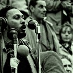 Stuart Hall in Trafalgar Square. Courtesy of Square Hall Family Archive