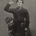 Richard Mansfield as Dr Jekyll Mr Hyde.