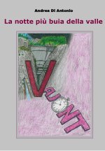 Book cover depicting a crayon drawing of the Vajont dam