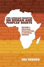 Book cover has an orange and yellow background, with a white silhouetted map of Africa.
