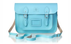 Blue satchel