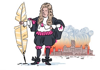 Illustration of Pepys
