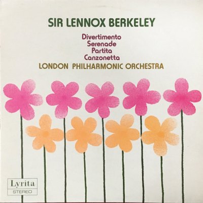 London Philharmonic Orchestra album including works by Sir Lennox Berkeley.