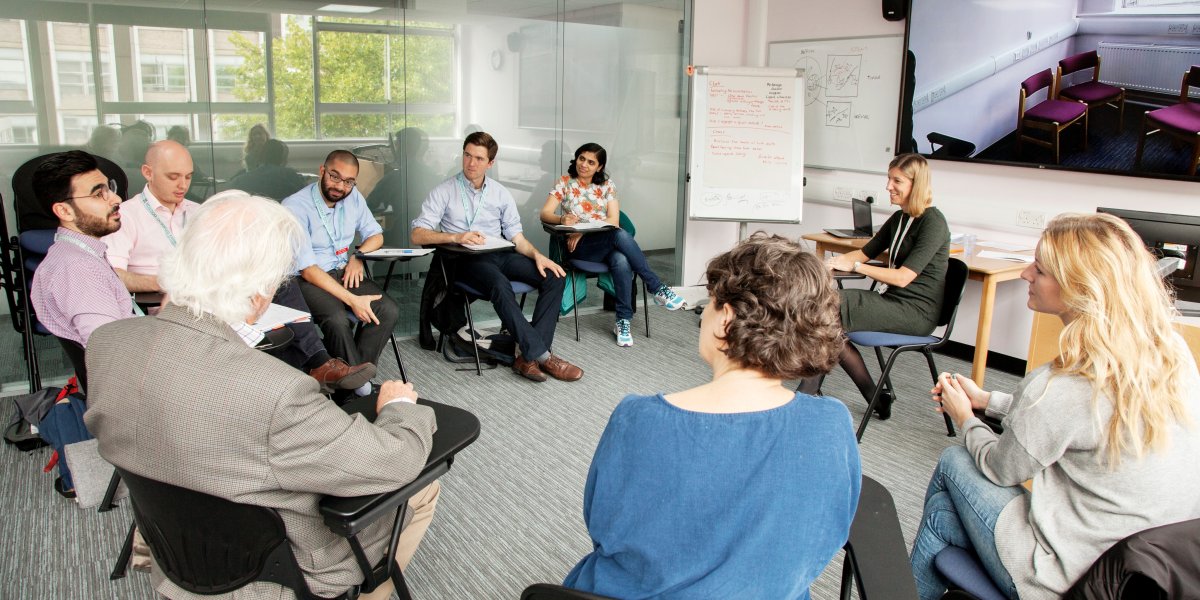 A present day Clinical Reasoning and Communication Skills group session. Image Credit: CRCS.