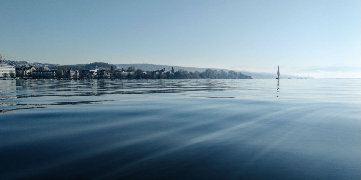Photo of lake Zurich