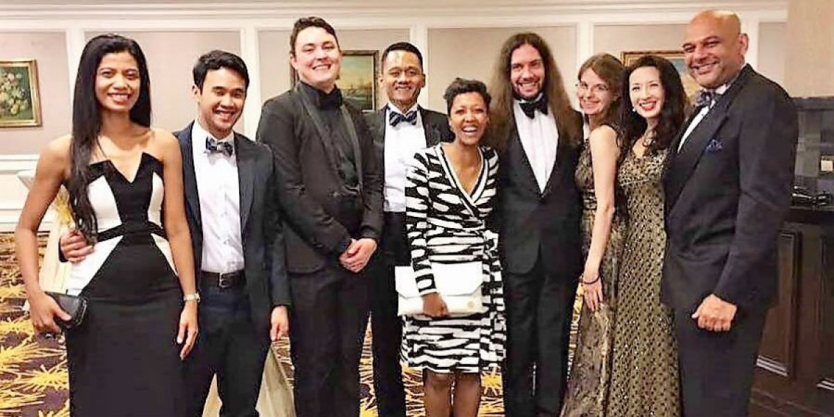 Group of Cambridge alumni