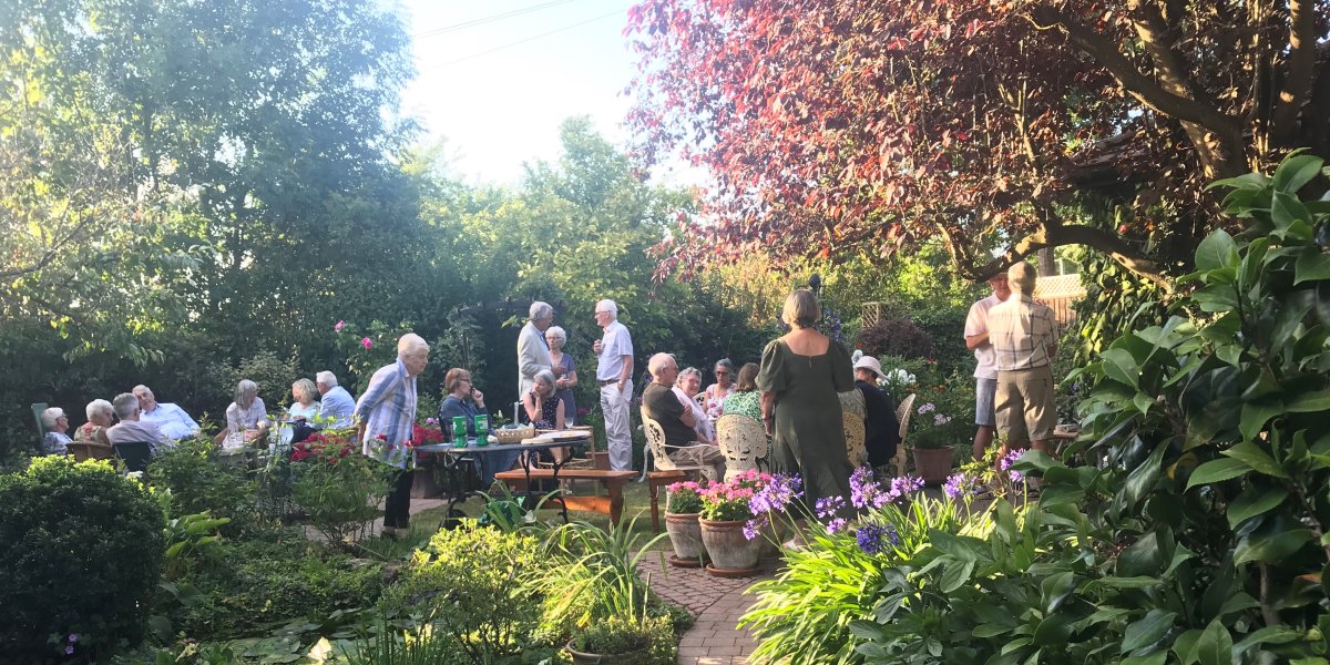 Charity Garden Party at Hawthorn Cottage in aid of NSPCC, August 2022