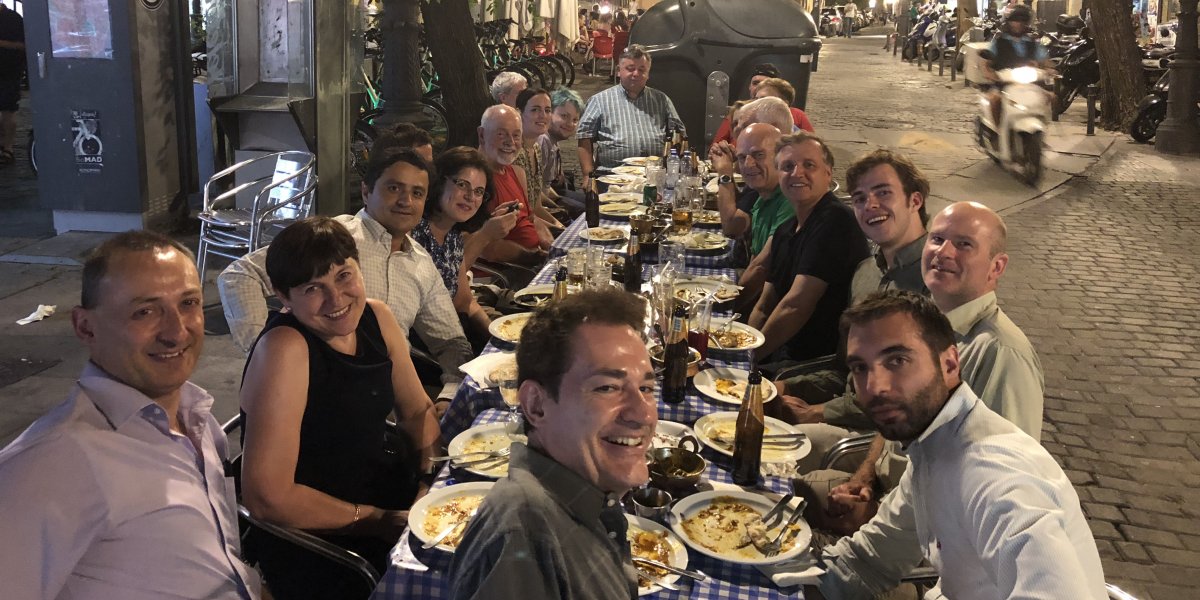 2018 Curry night in Madrid
