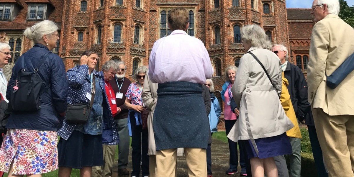 Members enjoyed an interesting visit to Layer Marney Tower, near Colchester