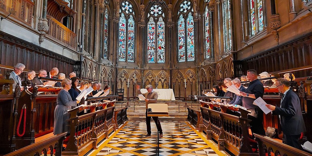 Singing in St John's Chapel