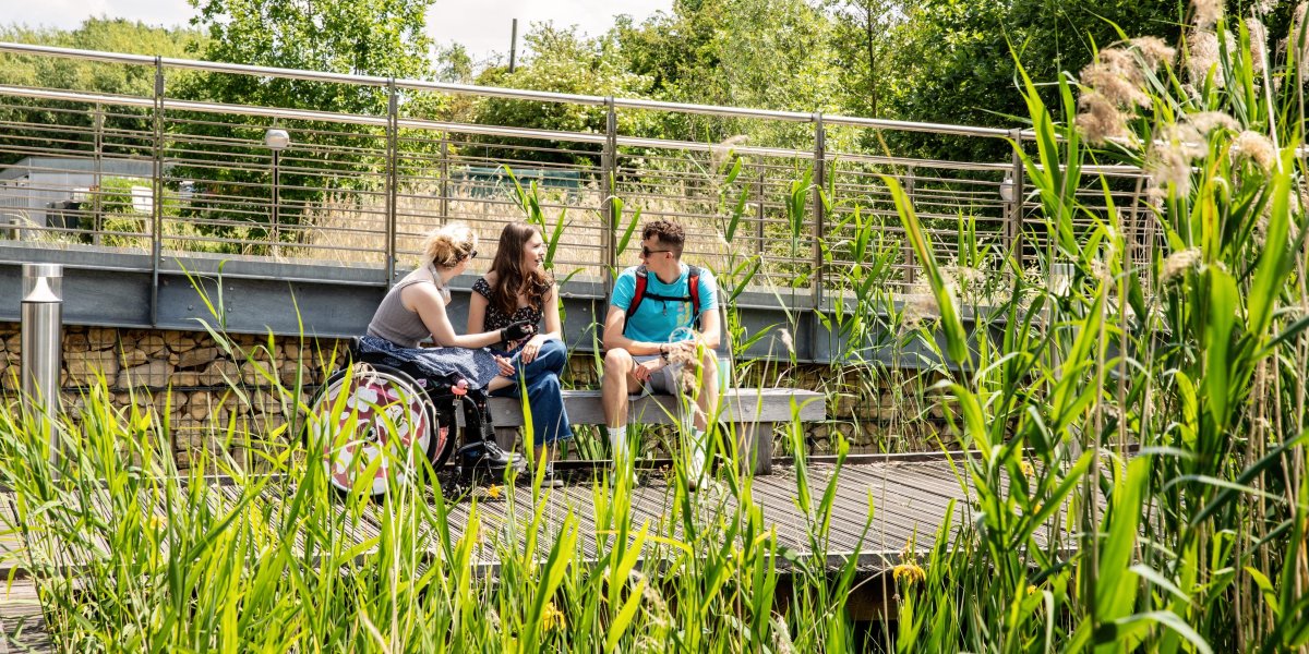 students at west hub