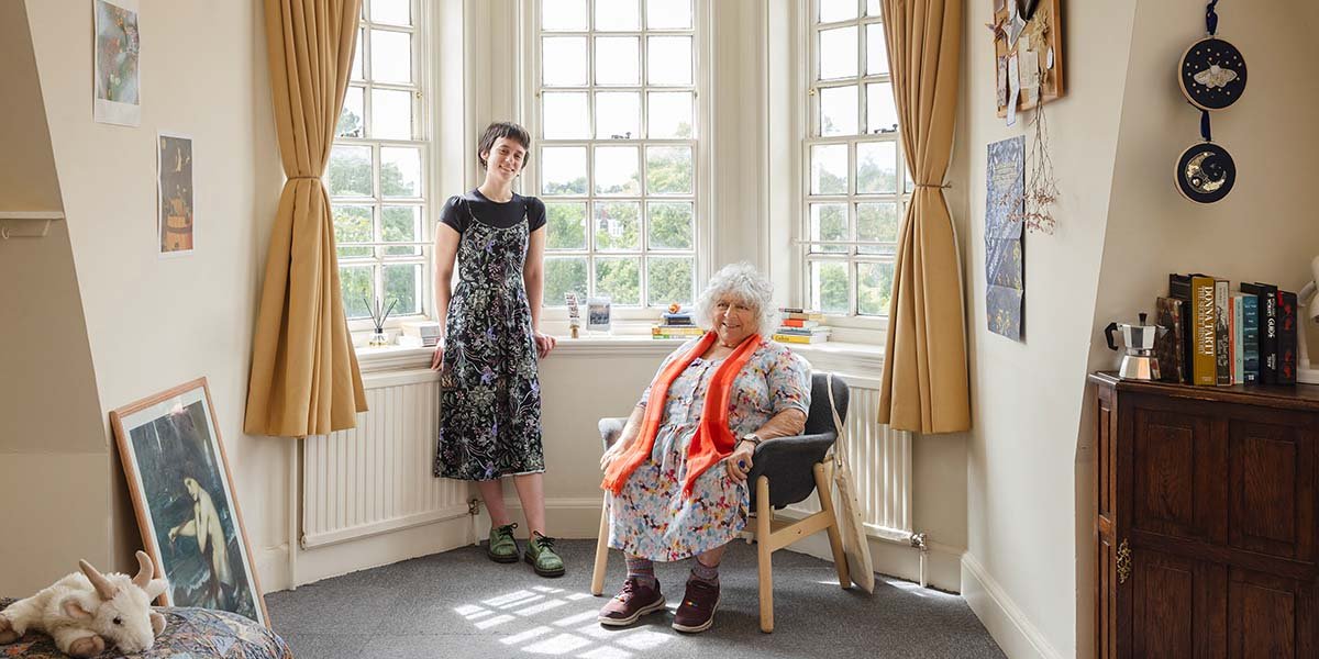 Amelia (left) and (right) Miriam.