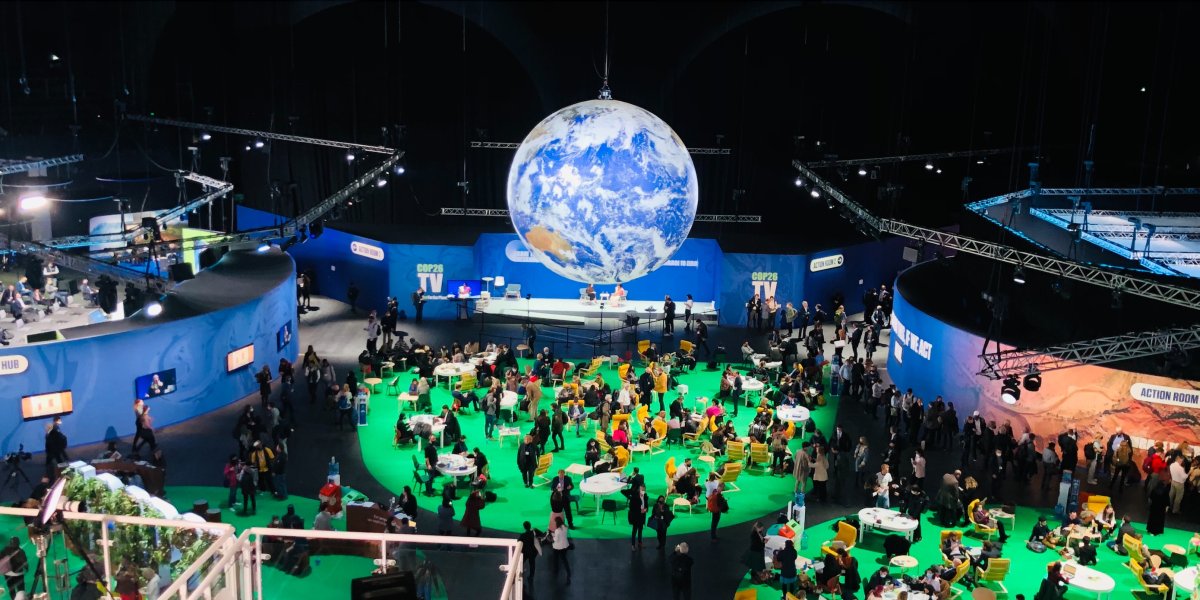 The blue zone at cop26