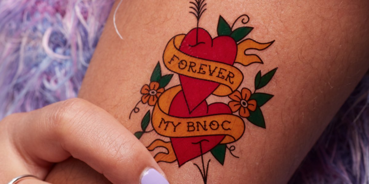 Forever my BNOC temporary tattoo.