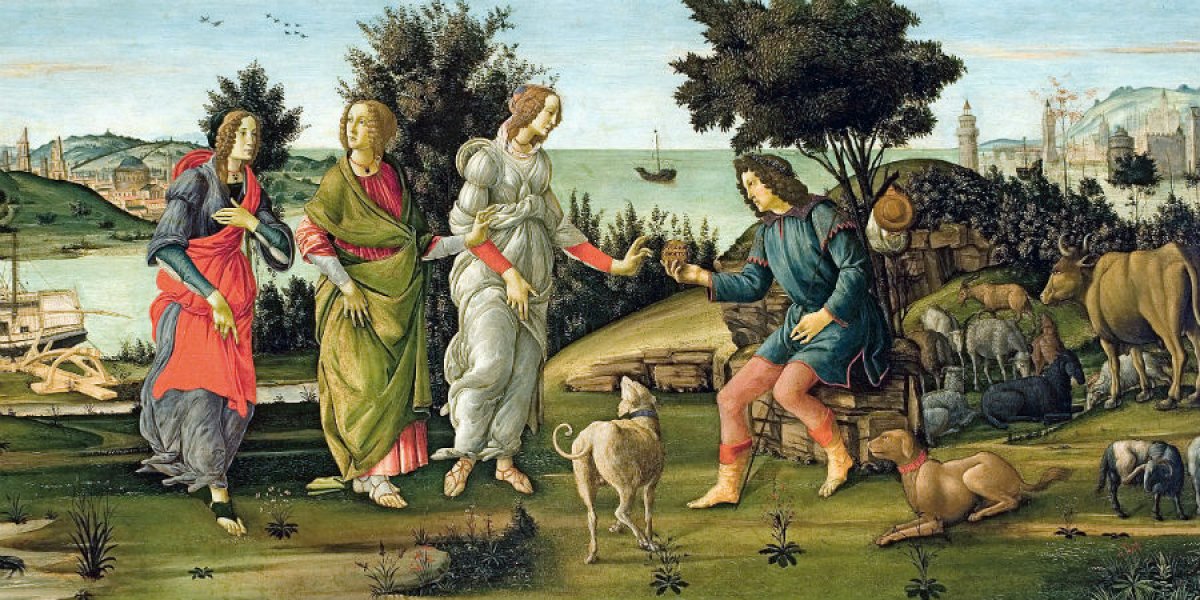 Botticelli-Juicio-de-Paris