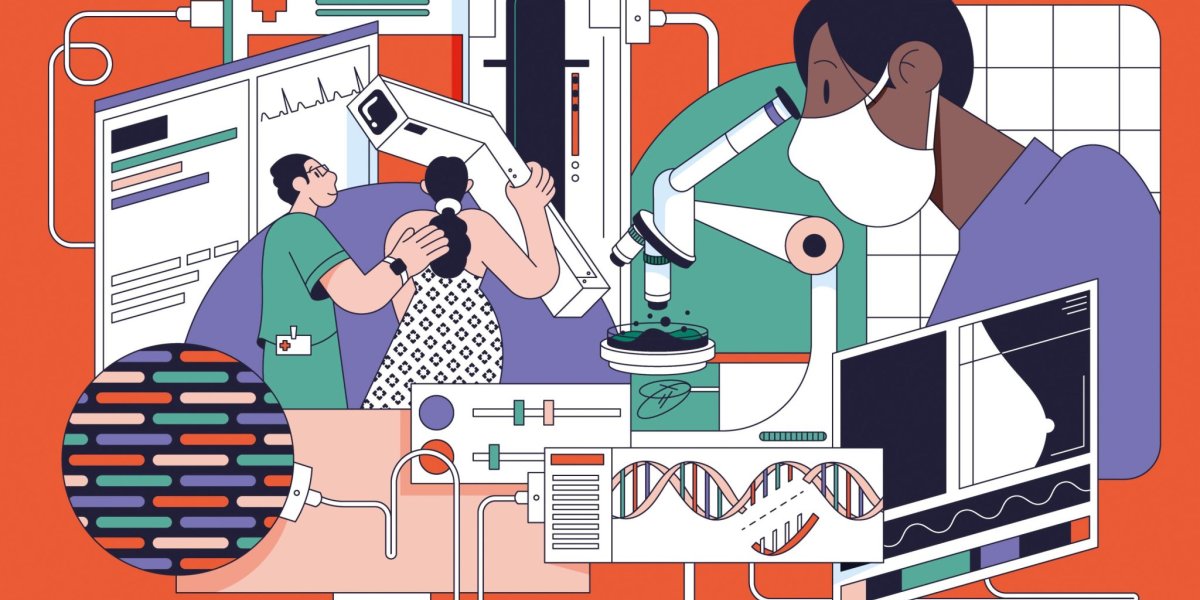 Illustration of doctors