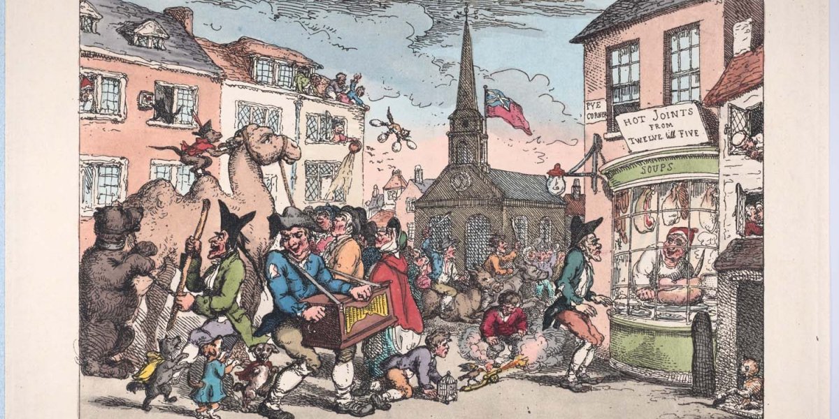 Humorous scene