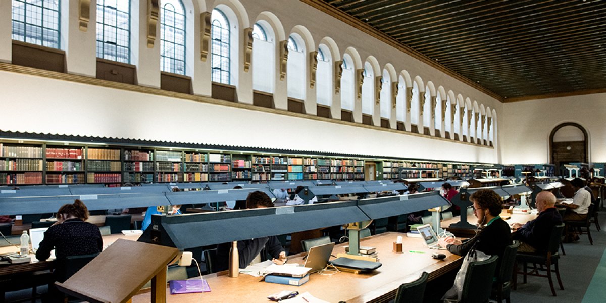 'Inside the University Library'. Credit: Alice the Camera/Cambridge University Library.