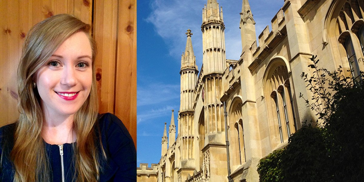 Katie Paddock and Corpus Christi College