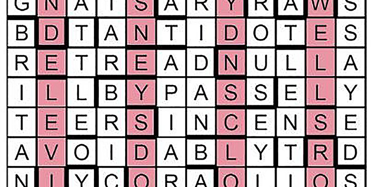 Crossword solution
