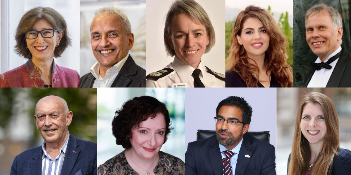 a selection of the alumni recognised in the king's honours