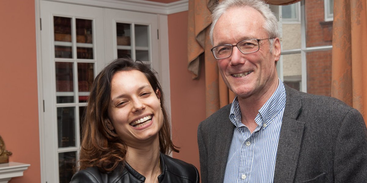 L-R: Rebecca Lees, Director of Sport at the University of Cambridge Nick Brooking