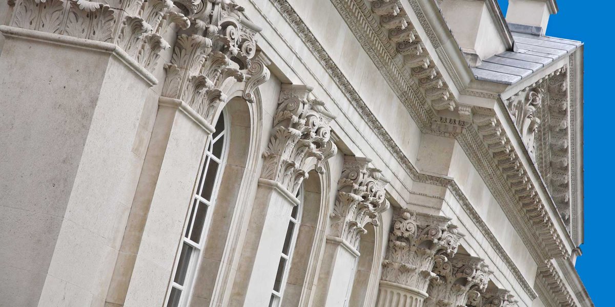 Senate House, Cambridge - architectural details