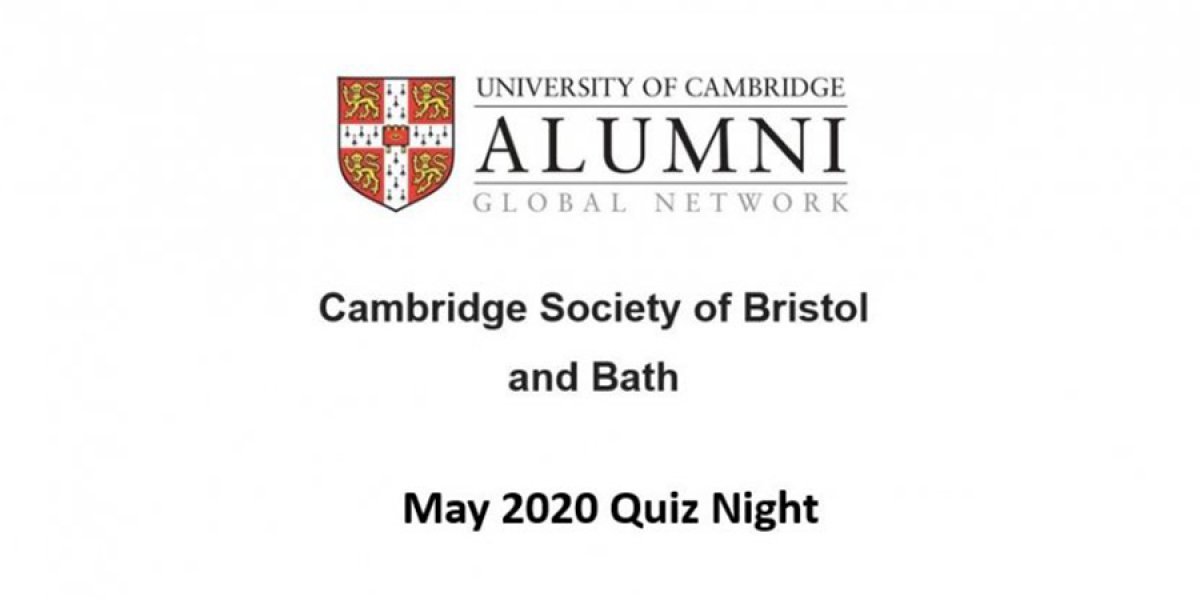 May 2020 Quiz Night