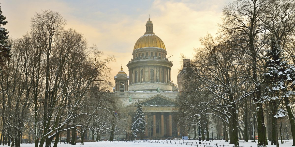 St Petersburg in winter