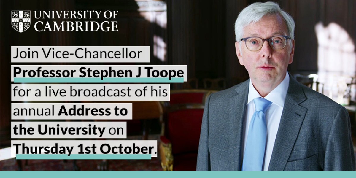 Vice-Chancellor's annual address banner