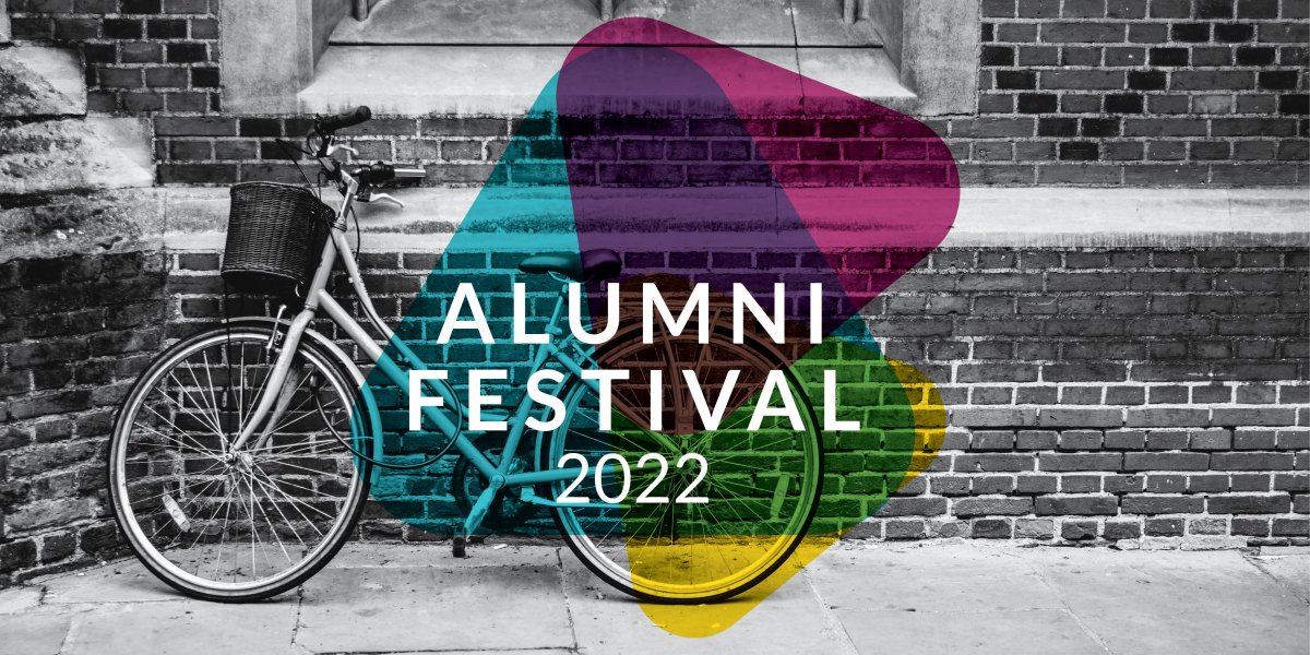 2022 Alumni Festival logo and cycle