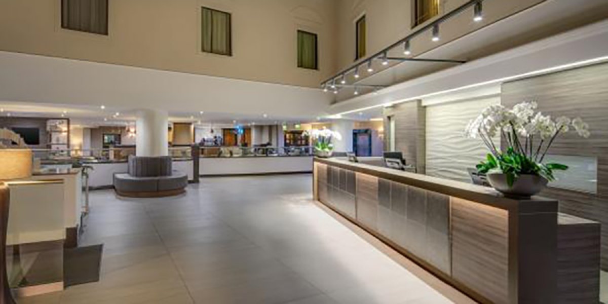 Lobby of Hilton Cambridge City Centre