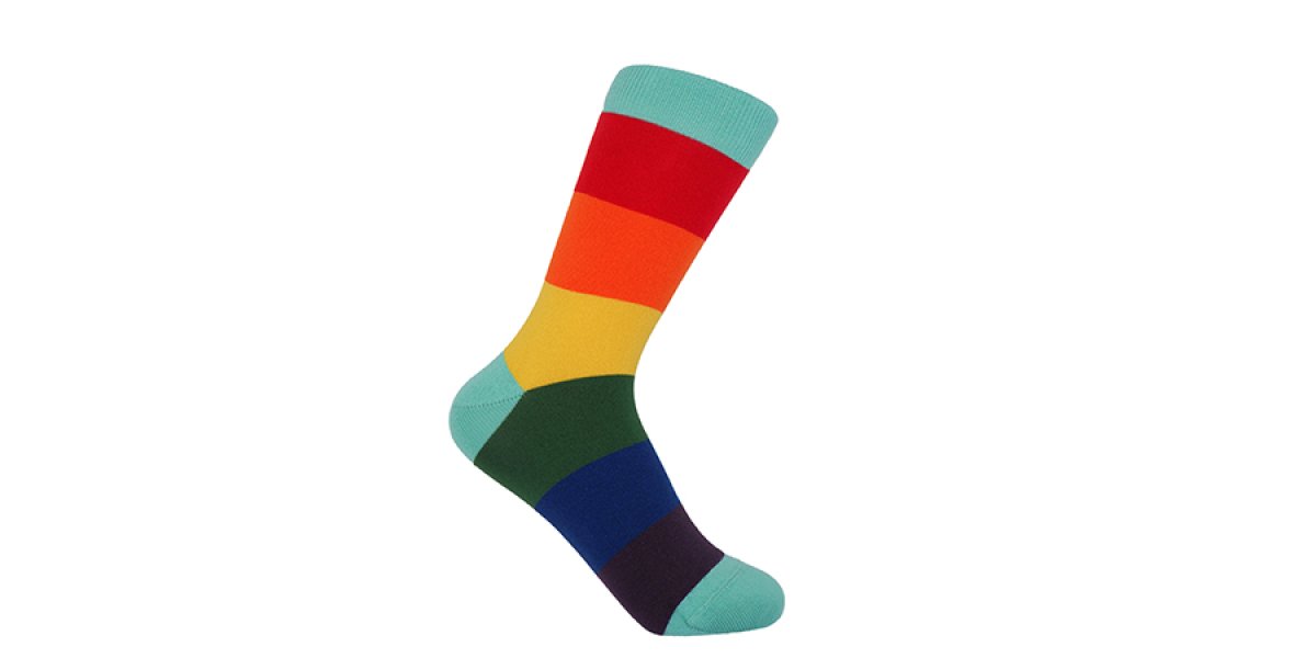 Rainbow sock