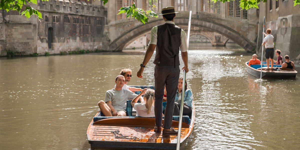 Punting in Cambridge