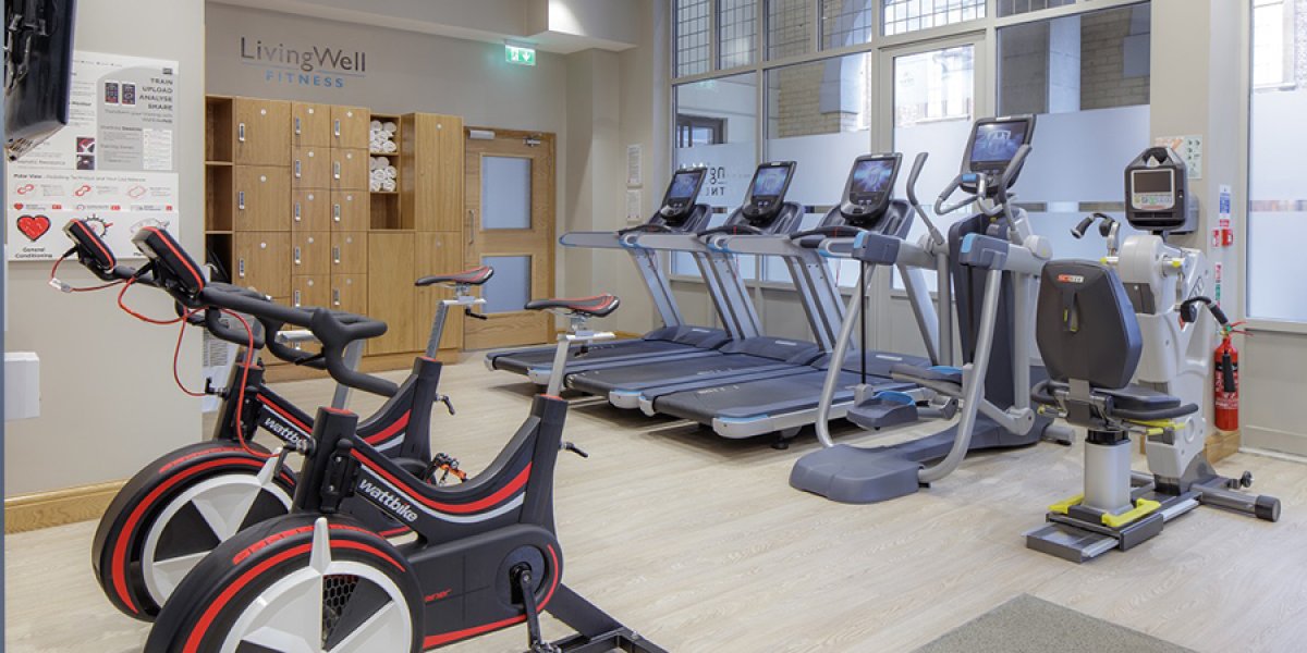 Living Well Gym - treadmills and spin bikes