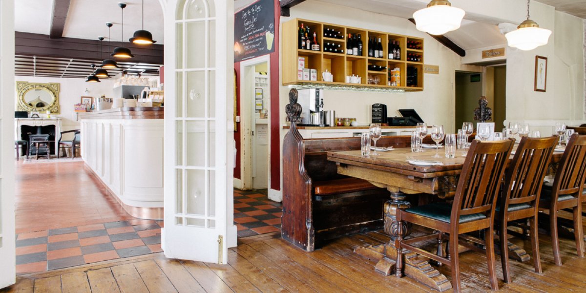 The Tickell Arms interior