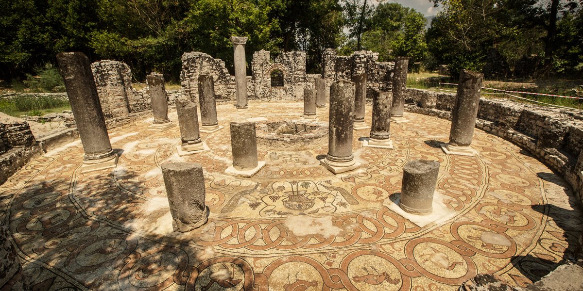 Albania - Butrint Mosaics