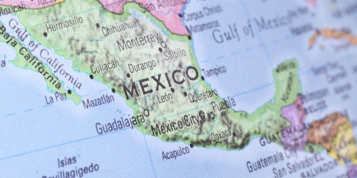 Mexico map